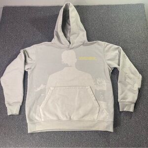 Justin Timberlake The Forget Tomorrow World Tour Hoodie Light Gray Cozy Unisex L